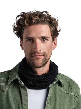 BUFF | Multifunktionstuch Lightweight Merino Wool | schwarz